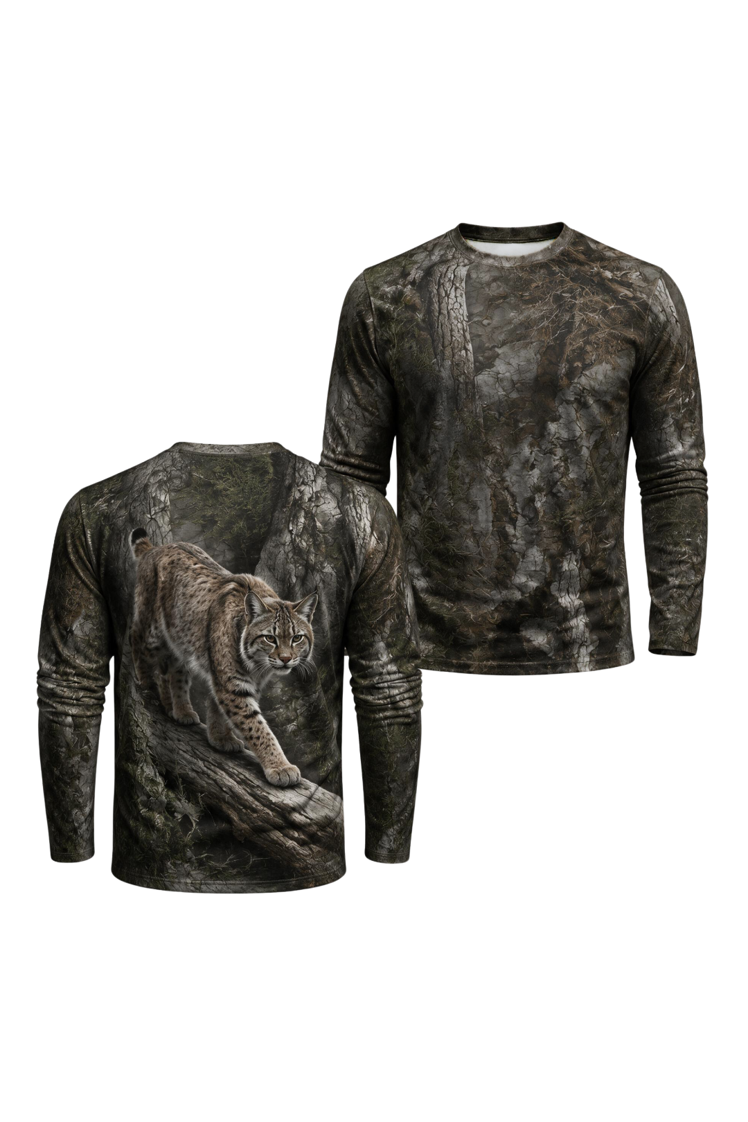 Performance Hunting Long Sleeve - Bobcat Cedar Shadow - ULS320V image 1