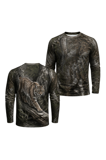 Performance Hunting Long Sleeve - Bobcat Cedar Shadow - ULS320V image 1