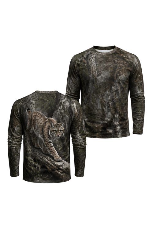 Performance Hunting Long Sleeve - Bobcat Cedar Shadow - ULS320V image 1