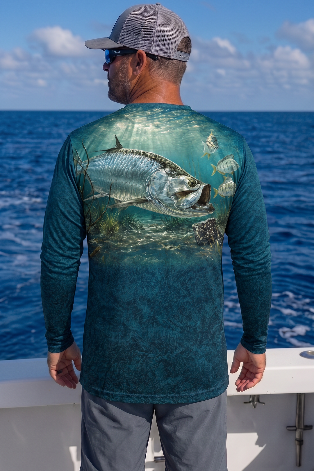 Performance Fishing Long Sleeve - Sunlit Reef Tarpon - DD5R image 2