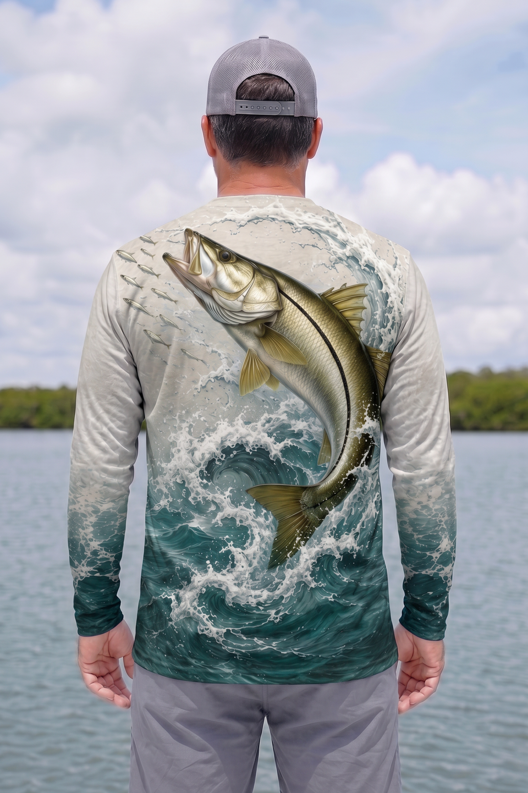 Performance Hunting Long Sleeve - Delta Breach Snook - TBT266 image 2