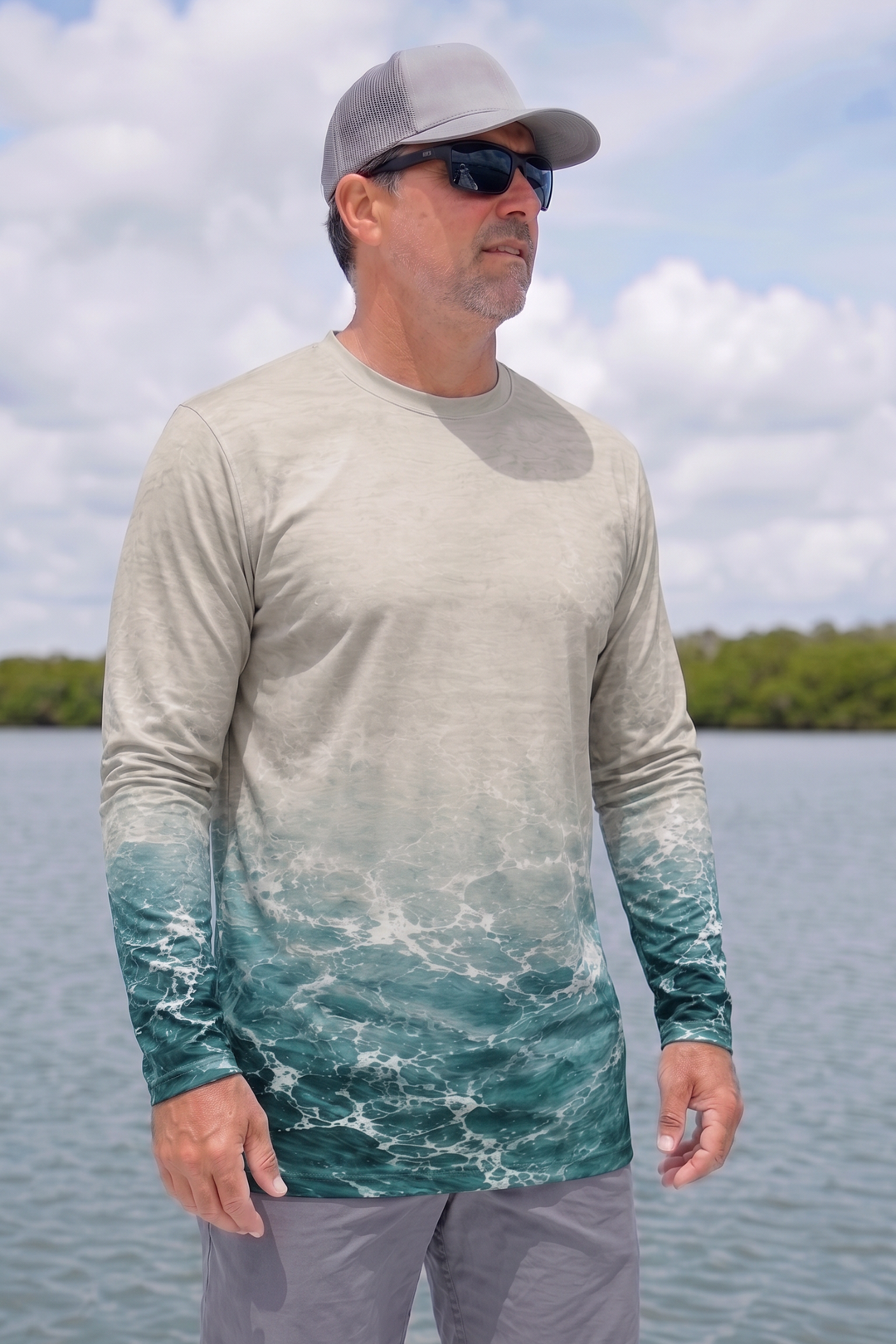 Performance Hunting Long Sleeve - Delta Breach Snook - TBT266 image 3