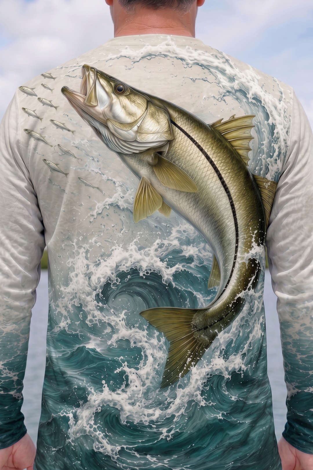 Performance Hunting Long Sleeve - Delta Breach Snook - TBT266 image 4