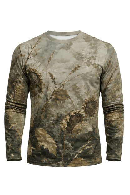 Performance Hunting Long Sleeve - Mourning Dove Sunflower Flyway - ULS324V image 6