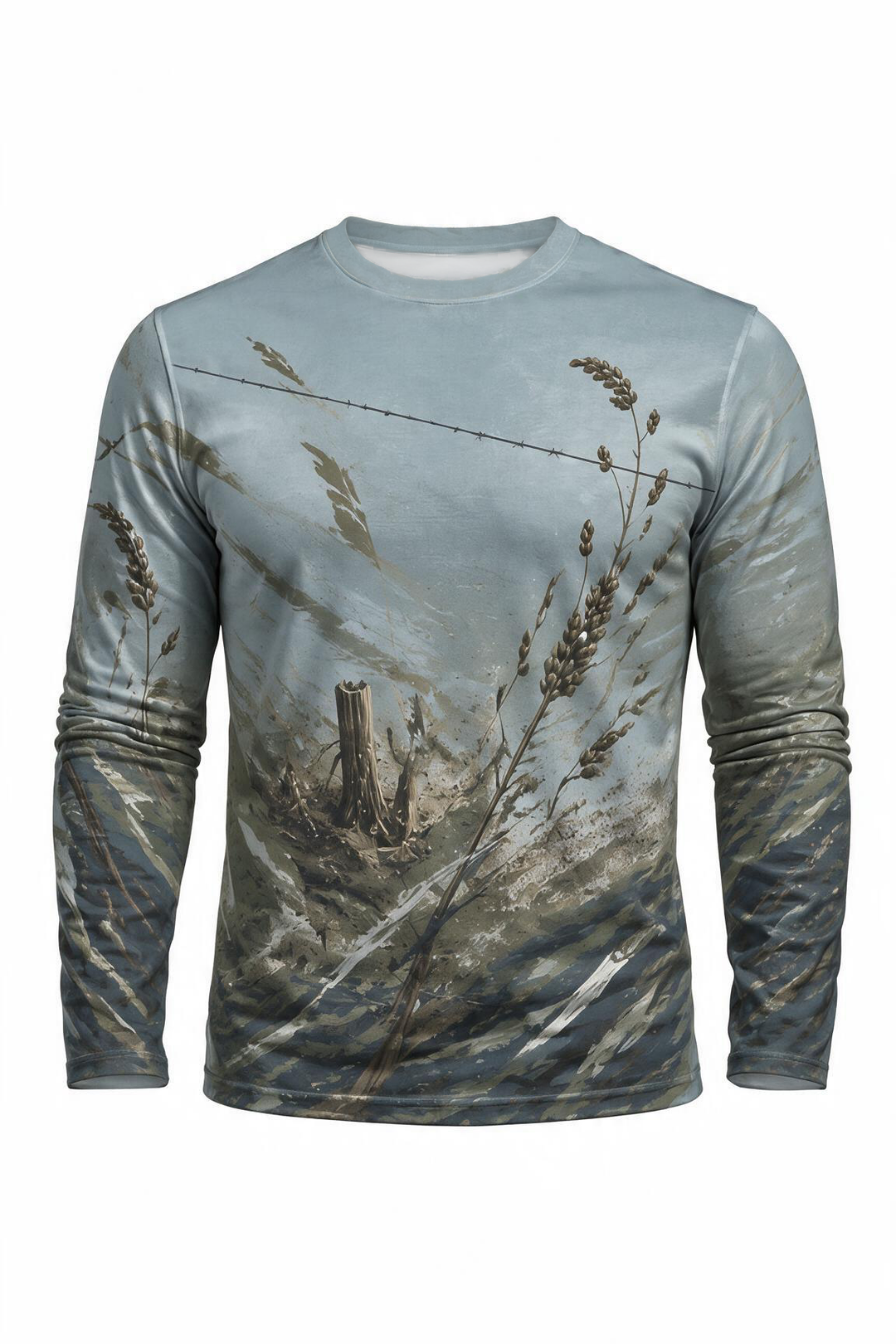 Performance Hunting Long Sleeve - Mourning Dove Dustline Crossing - ULS325V image 6