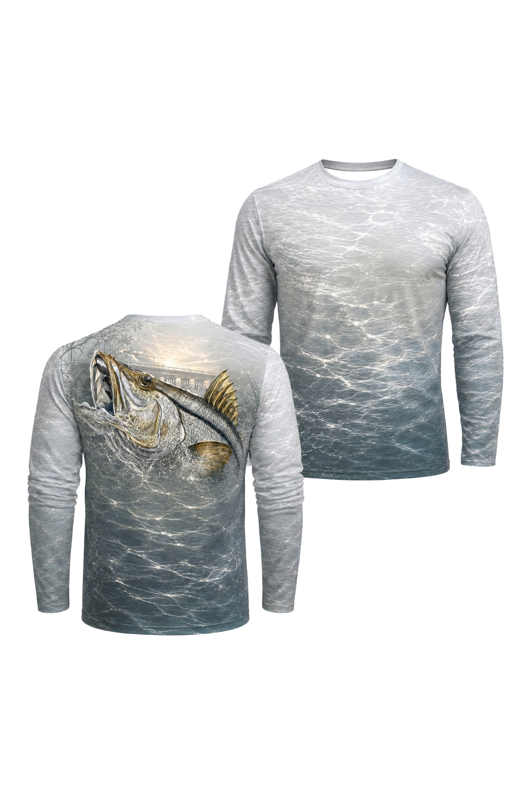Performance Hunting Long Sleeve - Bridge Strike Snook - TBT269 image 1
