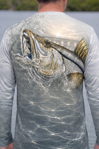 Performance Hunting Long Sleeve - Bridge Strike Snook - TBT269 image 4
