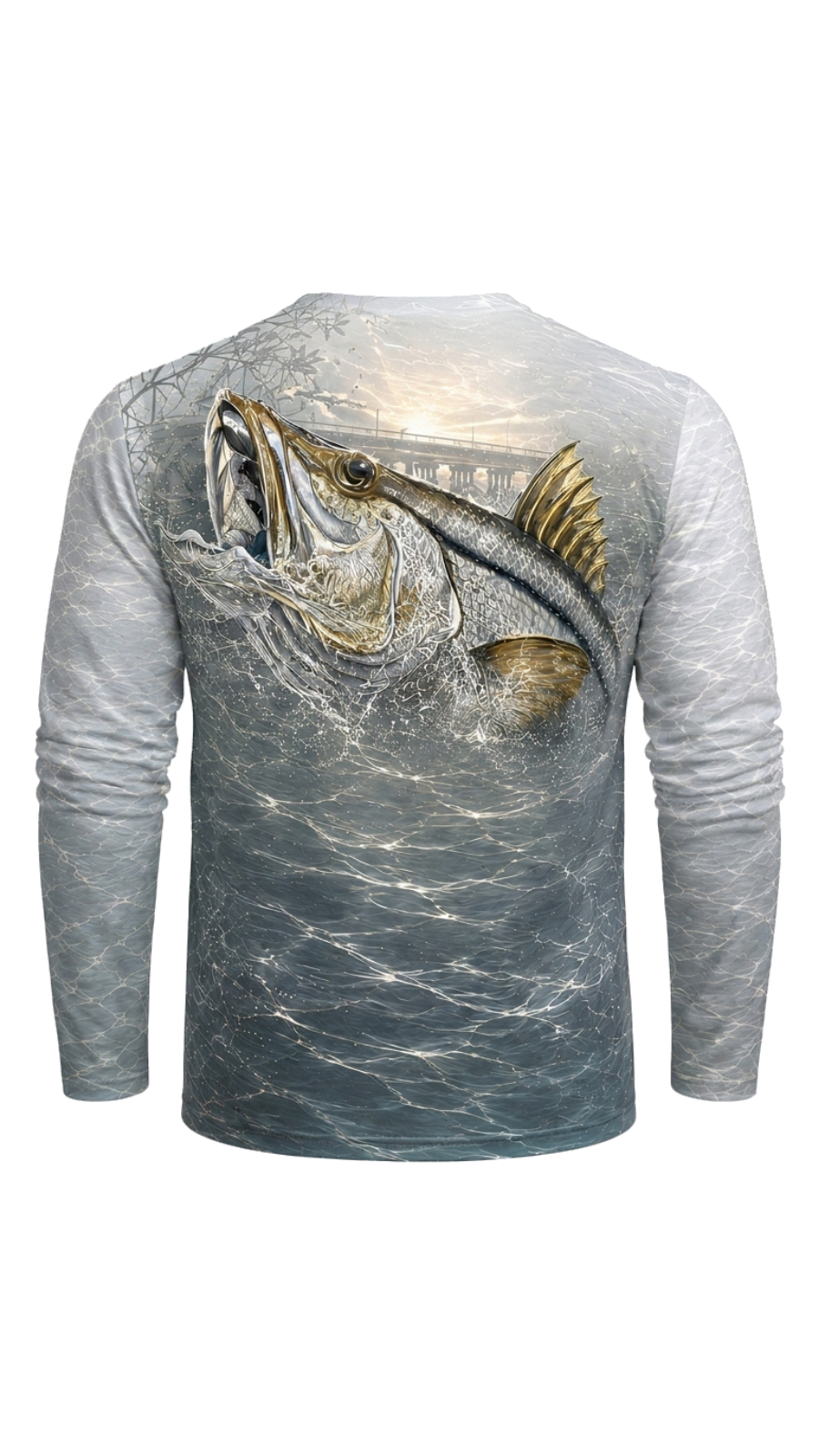 Performance Hunting Long Sleeve - Bridge Strike Snook - TBT269 image 52