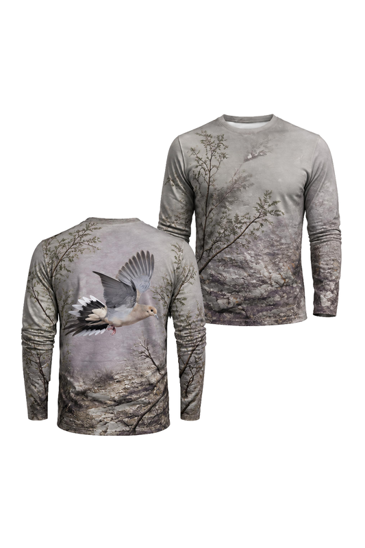 Performance Hunting Long Sleeve - Mourning Dove Mesquite Drop - ULS326V image 1