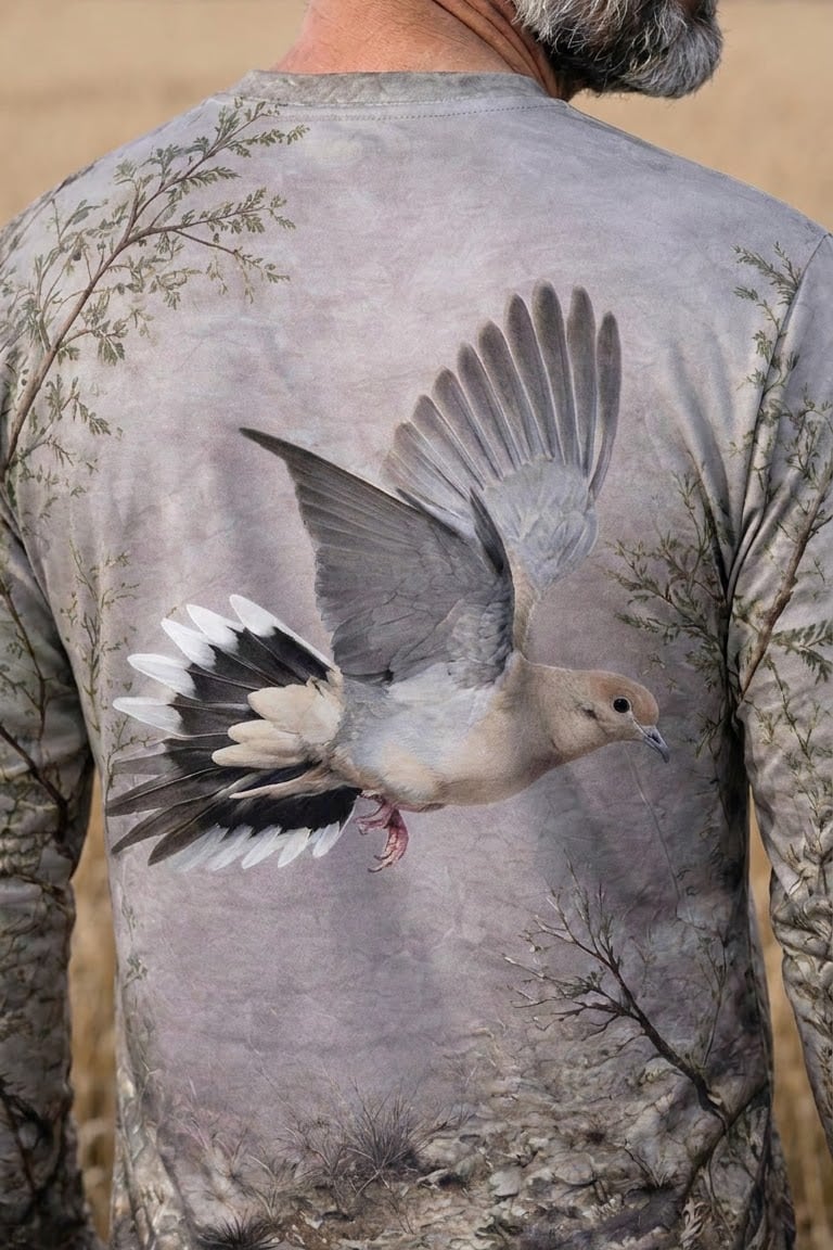 Performance Hunting Long Sleeve - Mourning Dove Mesquite Drop - ULS326V image 4