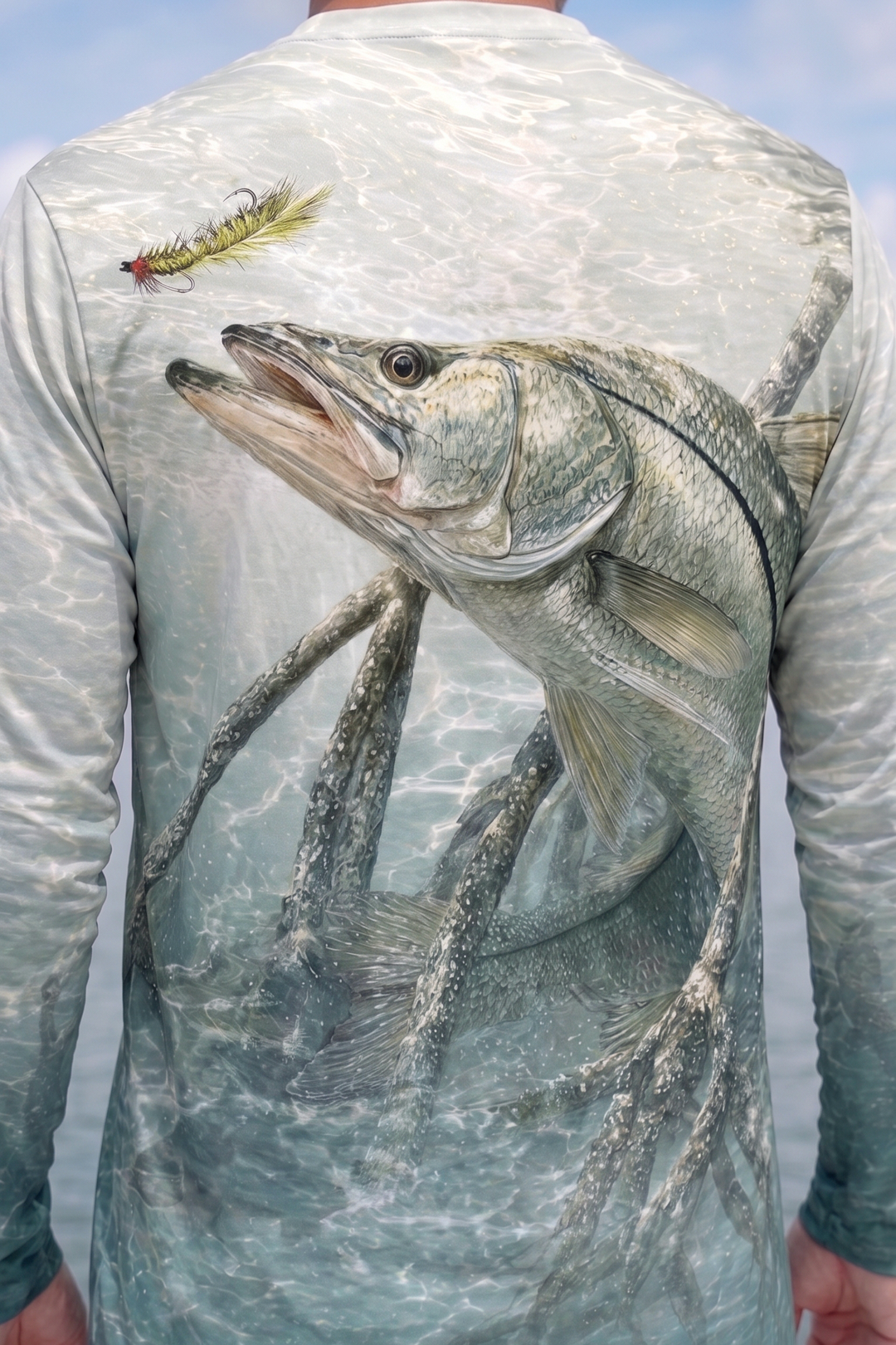 Performance Hunting Long Sleeve - Mangrove Strike Snook - TBT270 image 4