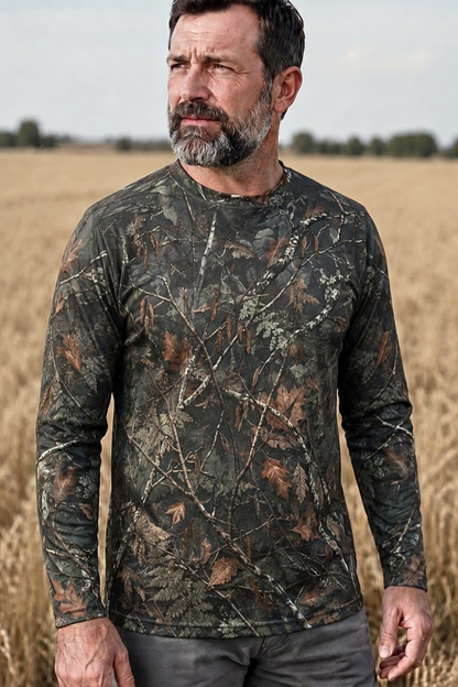 Performance Hunting Long Sleeve - Ruffed Grouse Alder Flush - ULS327V image 3