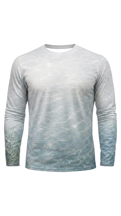 Performance Fishing Long Sleeve - Shallow Flats Permit - TBT271 image 6