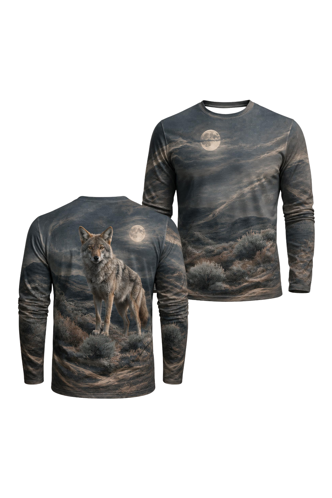 Performance Hunting Long Sleeve - Coyote Moonlit Sage - ULS328V image 1