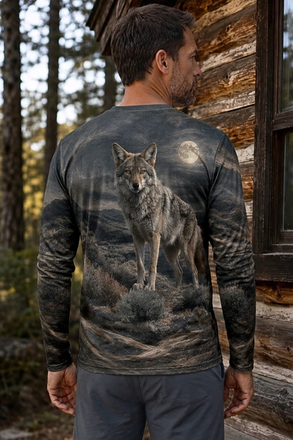 Performance Hunting Long Sleeve - Coyote Moonlit Sage - ULS328V image 2