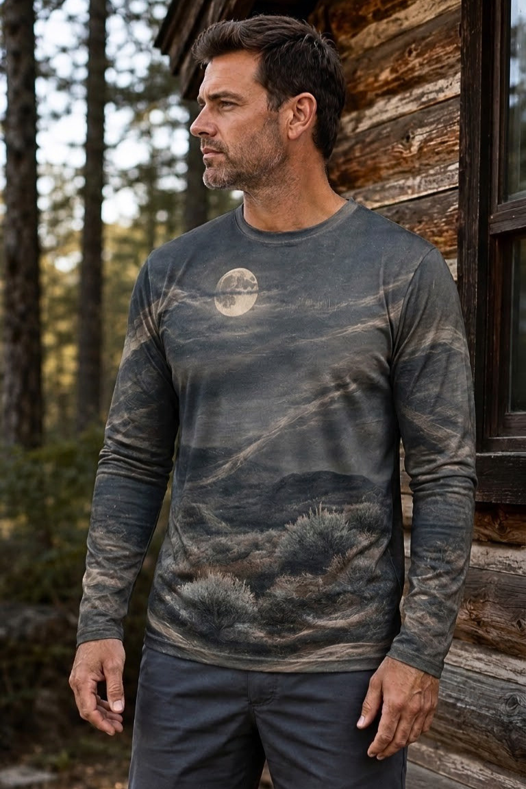 Performance Hunting Long Sleeve - Coyote Moonlit Sage - ULS328V image 3