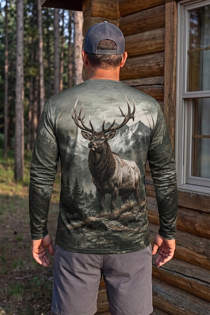 Performance Hunting Long Sleeve - Elk High Ridge Monarch - ULS329V image 2