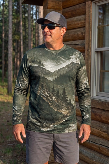Performance Hunting Long Sleeve - Elk High Ridge Monarch - ULS329V image 3