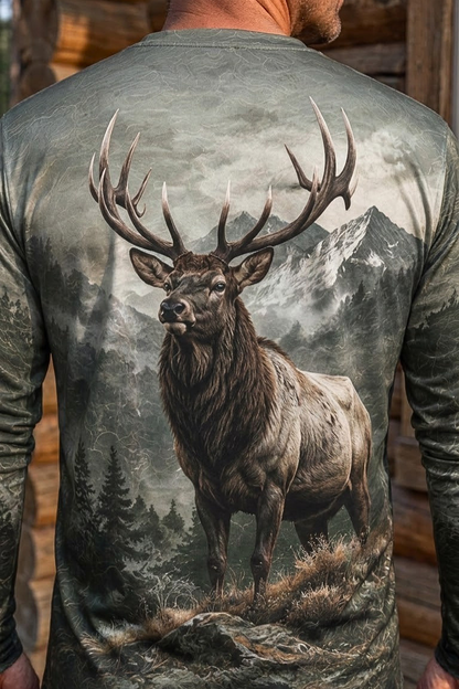 Performance Hunting Long Sleeve - Elk High Ridge Monarch - ULS329V image 4