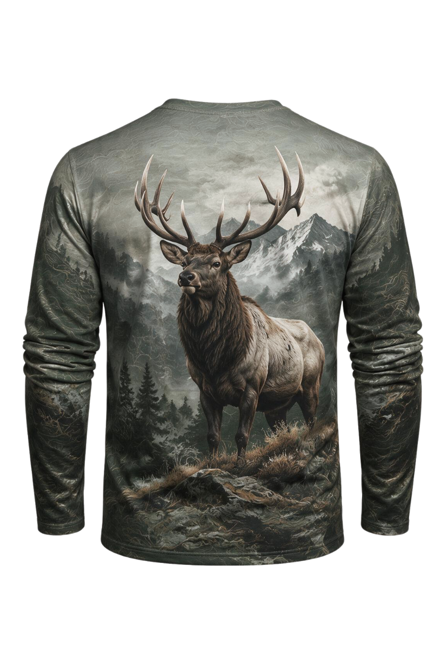 Performance Hunting Long Sleeve - Elk High Ridge Monarch - ULS329V image 5