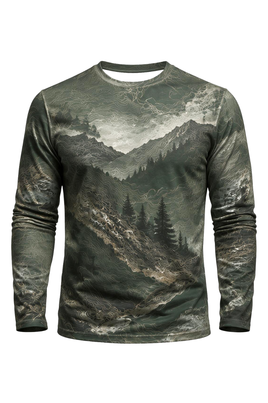 Performance Hunting Long Sleeve - Elk High Ridge Monarch - ULS329V image 6