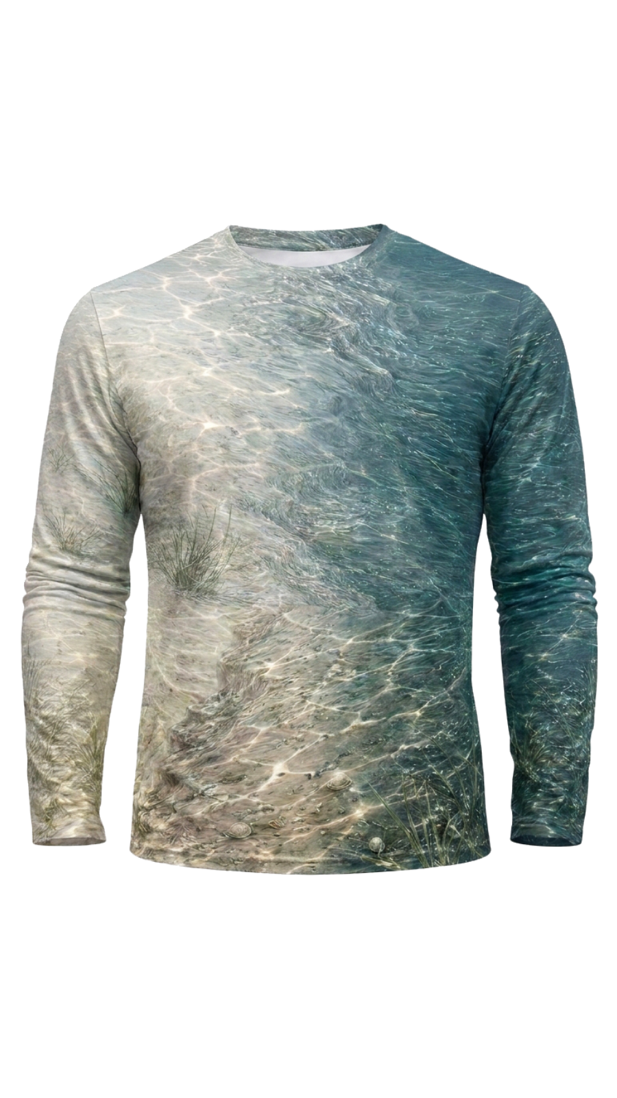 Performance Fishing Long Sleeve - Coastal Flats Permit - TBT273 image 6