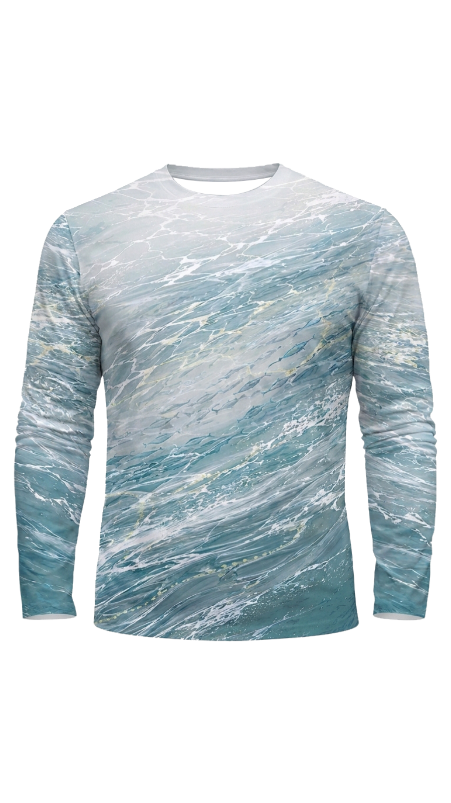 Performance Fishing Long Sleeve - Wildwater Yellowfin Tuna - TBT274 image 6