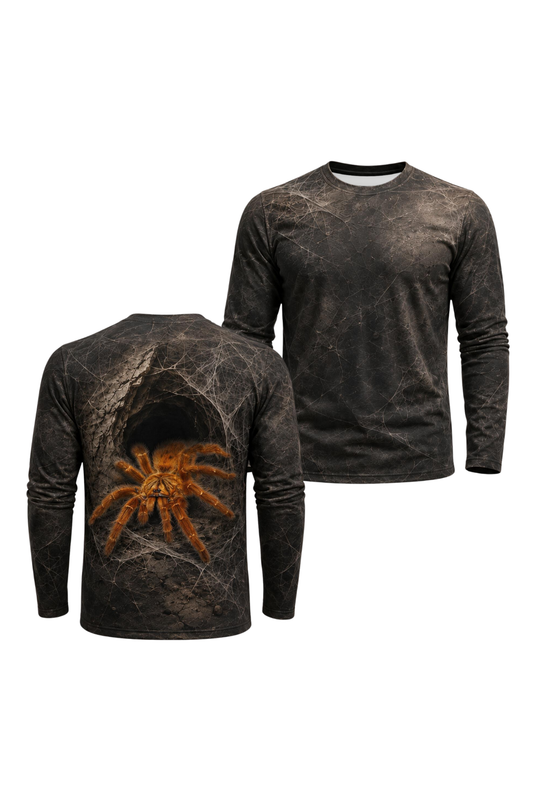 Performance Hunting Long Sleeve - OBT, Orange Web Fortress - ULS331V image 1