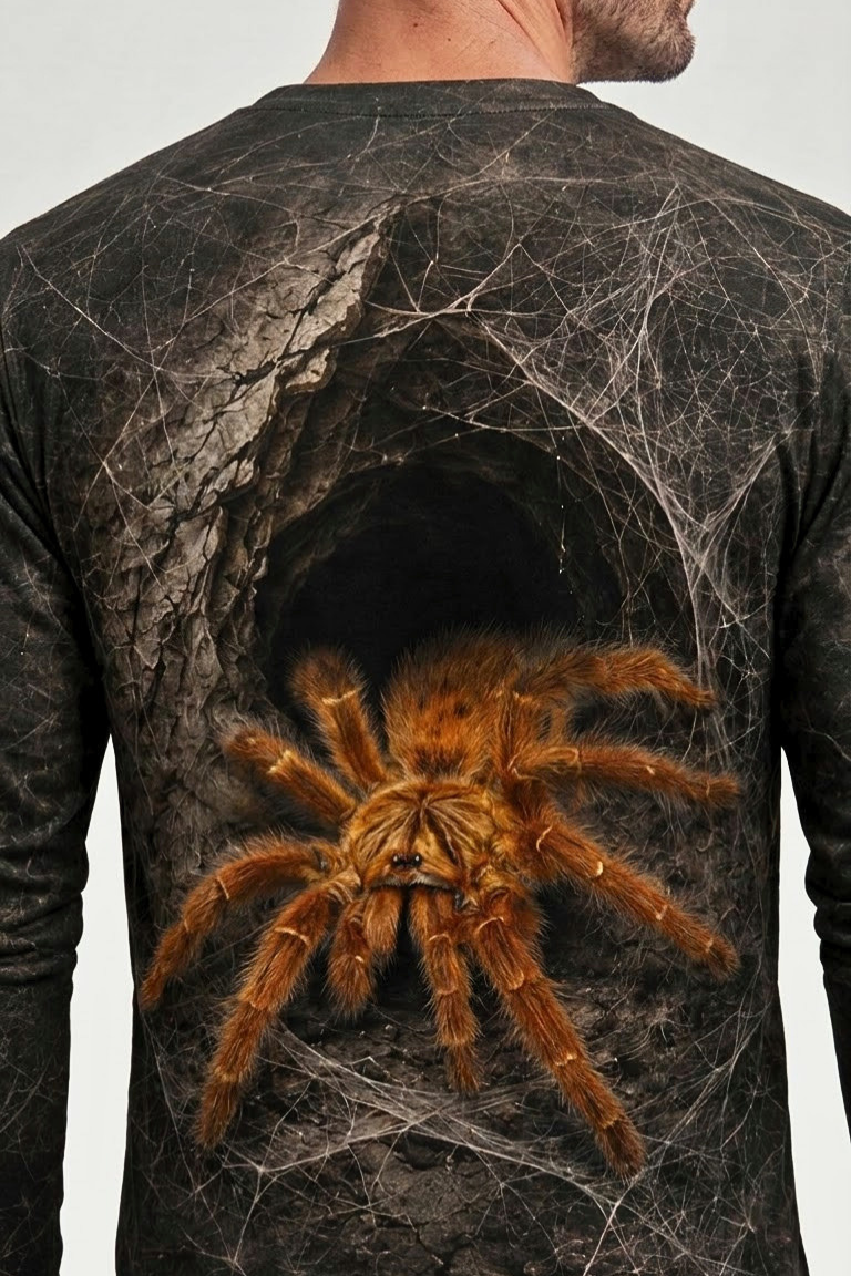 Performance Hunting Long Sleeve - OBT, Orange Web Fortress - ULS331V image 4