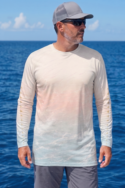 Performance Fishing Long Sleeve - Sunset Yellowfin Tuna - TBT275 image 3
