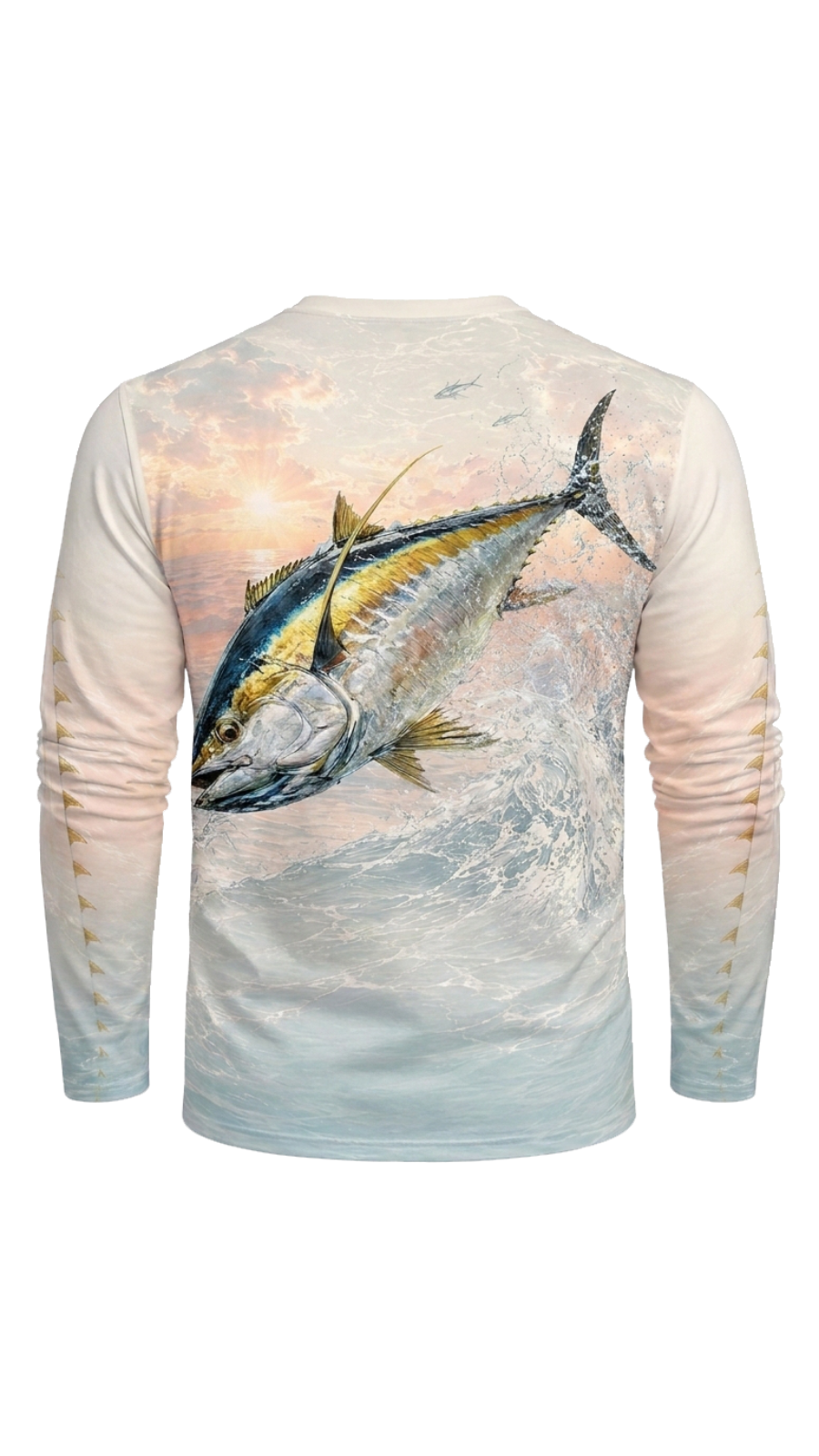 Performance Fishing Long Sleeve - Sunset Yellowfin Tuna - TBT275 image 5