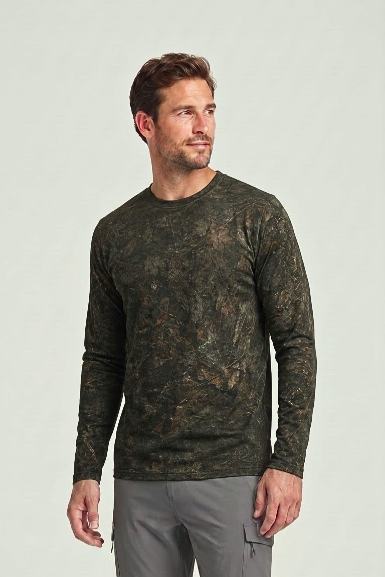 Performance Hunting Long Sleeve - Pumpkin Patch, Ember Patch - ULS332V image 3