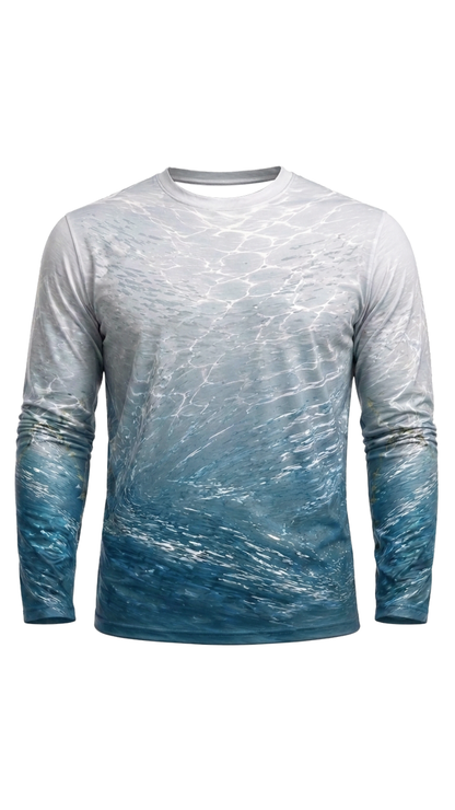 Performance Fishing Long Sleeve - Deepwater Yellowfin Tuna - TBT276 image 6