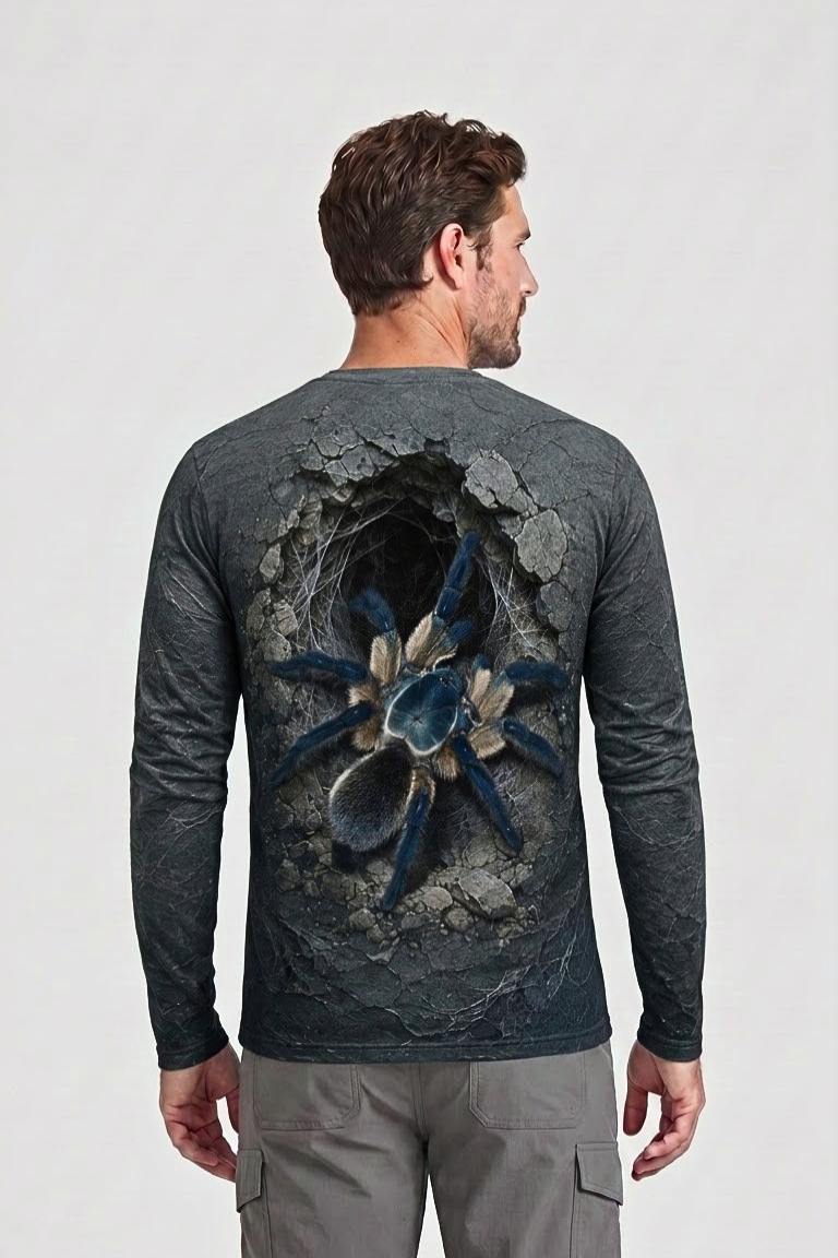 Performance Hunting Long Sleeve - Socotra Island Blue, Island Burrow - ULS334V image 2