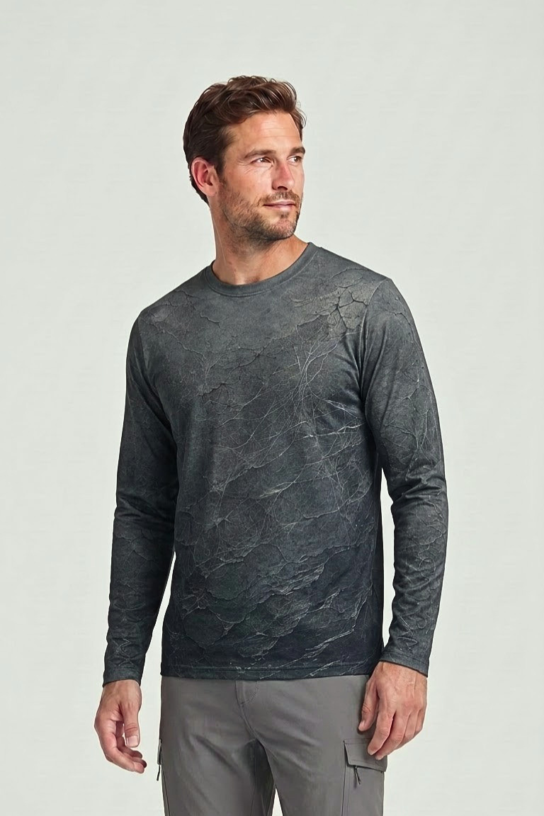 Performance Hunting Long Sleeve - Socotra Island Blue, Island Burrow - ULS334V image 3