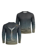 Performance Fishing Long Sleeve - Tuna Tail Grunge - TBT278 image 1