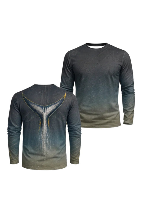 Performance Fishing Long Sleeve - Tuna Tail Grunge - TBT278