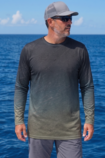 Performance Fishing Long Sleeve - Tuna Tail Grunge - TBT278 image 3