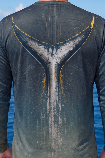 Performance Fishing Long Sleeve - Tuna Tail Grunge - TBT278 image 4