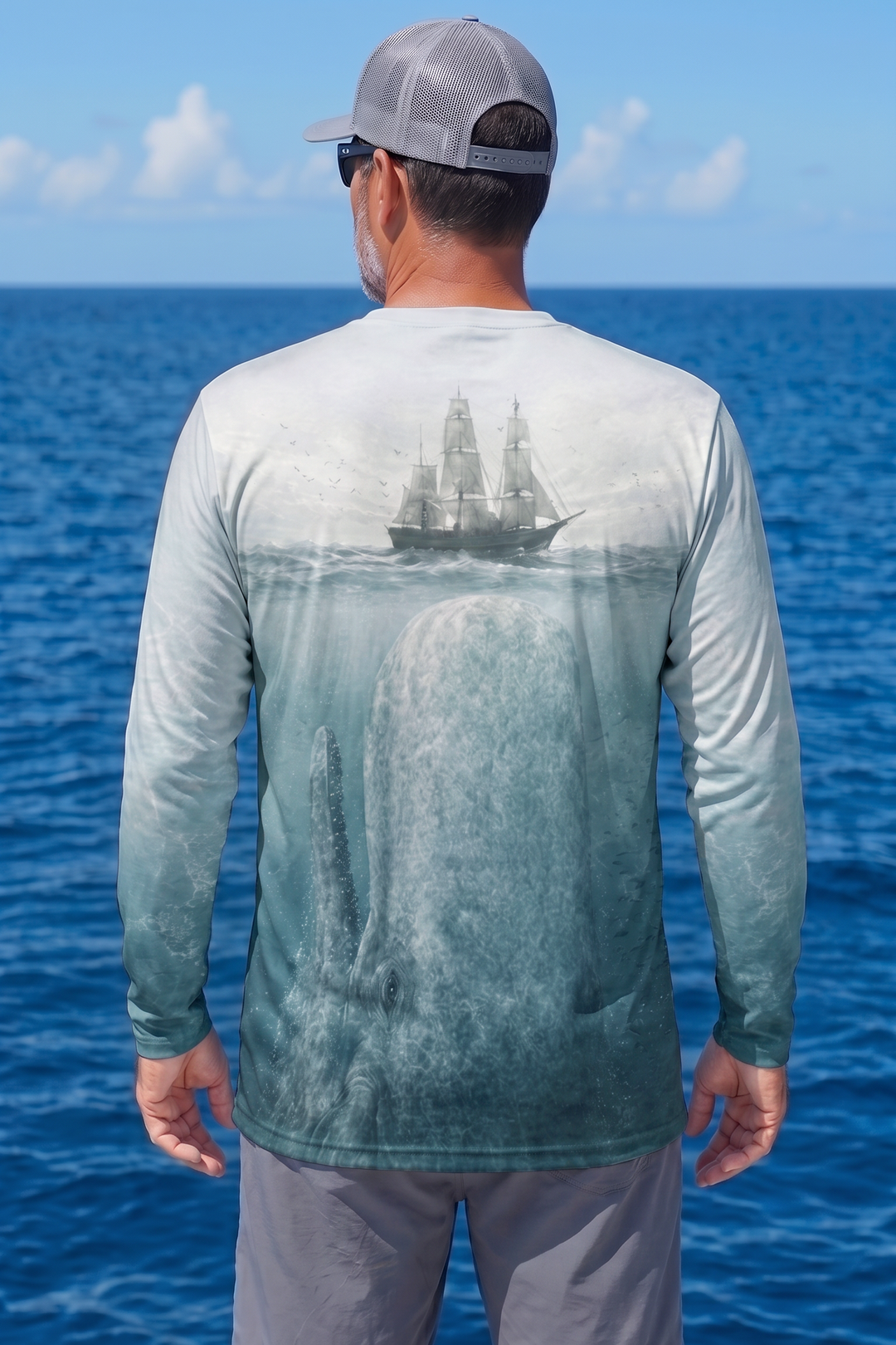 Performance Fishing Long Sleeve - Moby Dick Voyage - TBT279 image 2