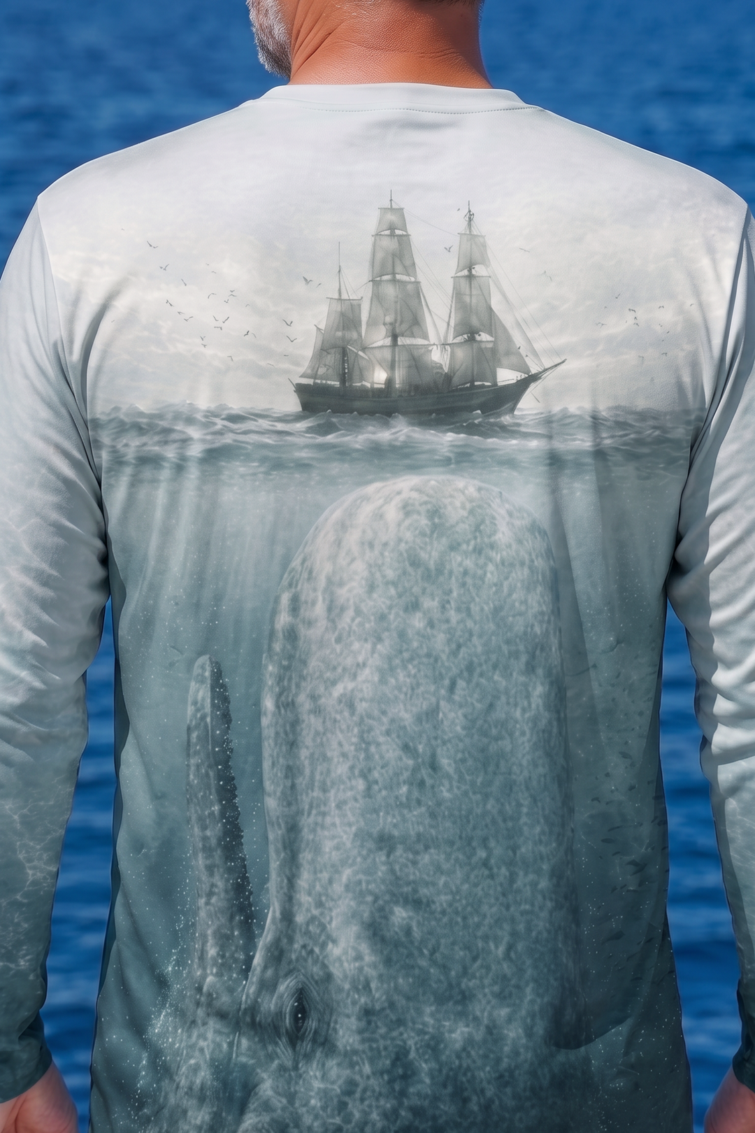 Performance Fishing Long Sleeve - Moby Dick Voyage - TBT279 image 4