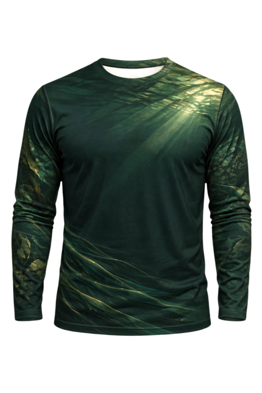 Performance Fishing Long Sleeve - Snakehead, Lurking in the Emerald Depths - ULS336V image 6