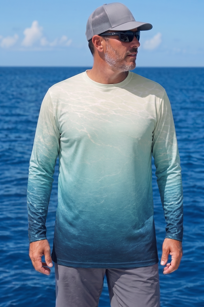Performance Fishing Long Sleeve - Sunlit Humpback Whale - TBT280 image 3