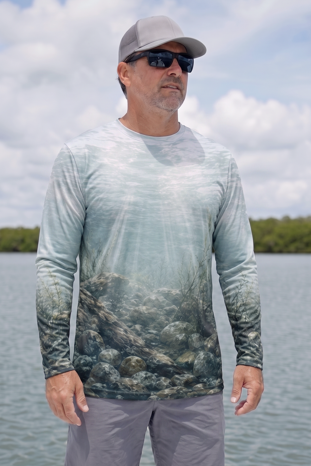 Performance Fishing Long Sleeve - Walleye Strike - TBT282 image 3