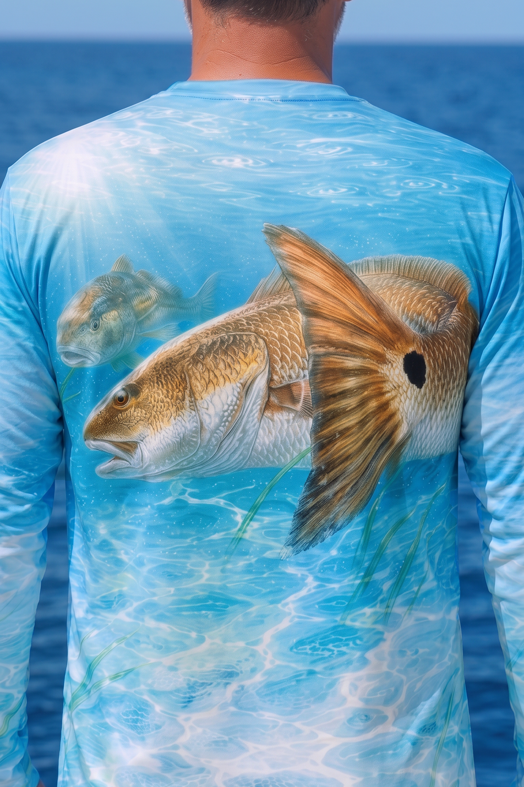Performance Fishing Long Sleeve - Shallow Redfish - TBT283 image 4