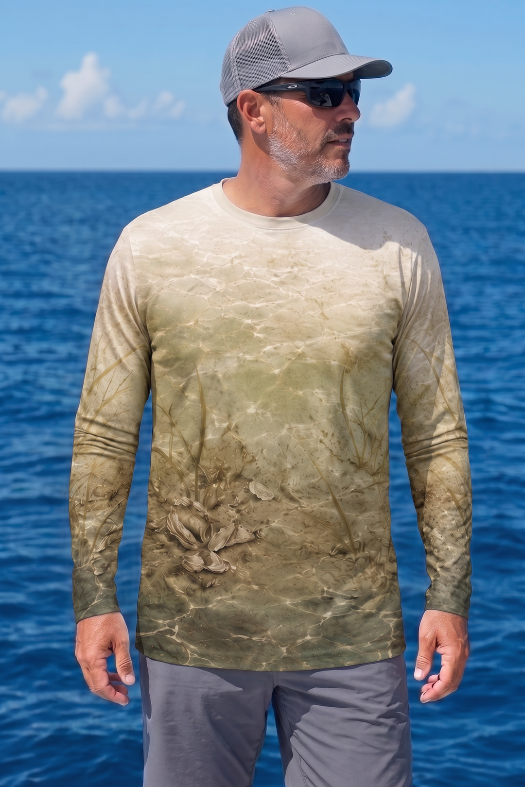 Performance Fishing Long Sleeve - Golden Marsh Redfish - TBT285 image 3