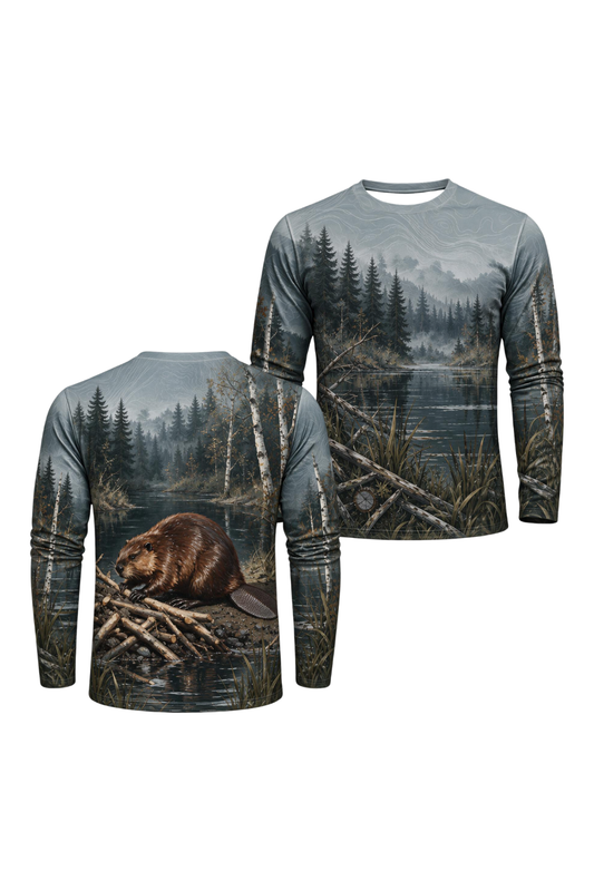 Performance Outdoor Long Sleeve - Beaver, Birch Creek Builder - ULS342V image 1