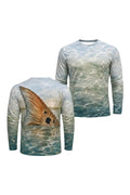 Performance Fishing Long Sleeve - Spot Tail Redfish - TBT286 image 1