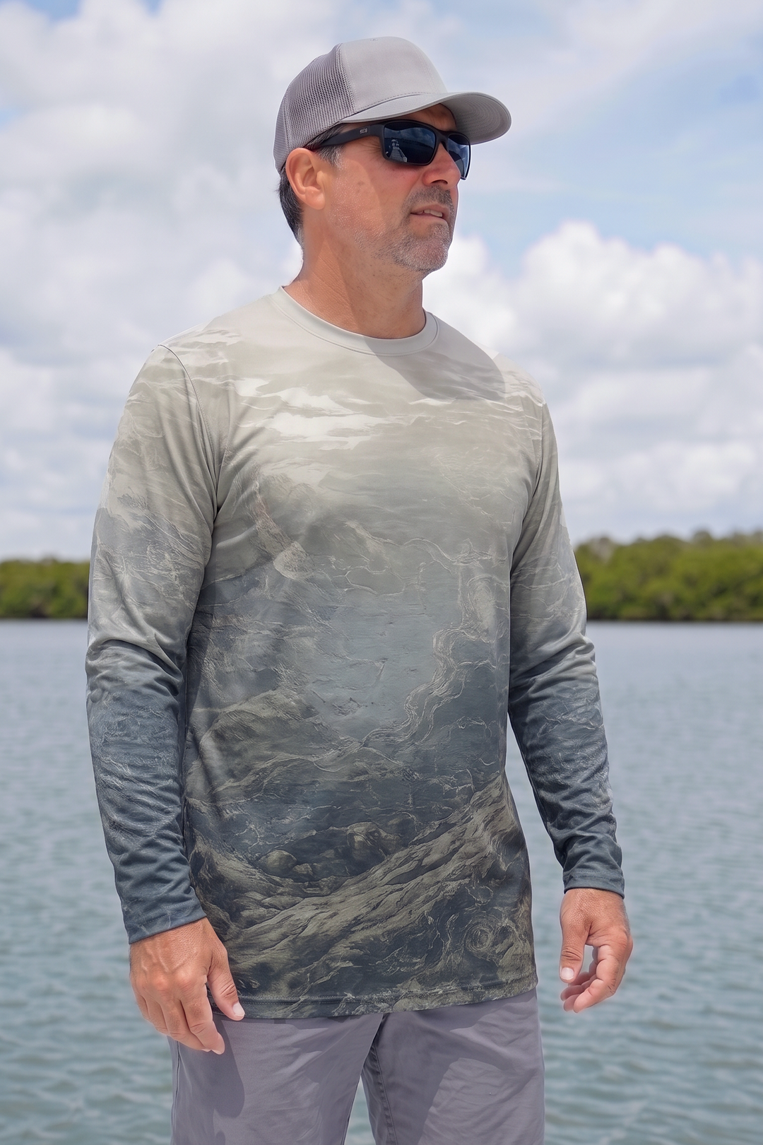 Performance Fishing Long Sleeve - Deep Reef Walleye - TBT287 image 3