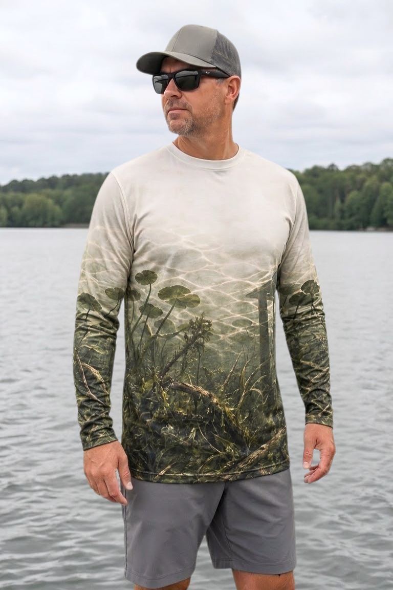 Performance Fishing Long Sleeve - Largemouth Dockside Ambush - ULS344V image 3